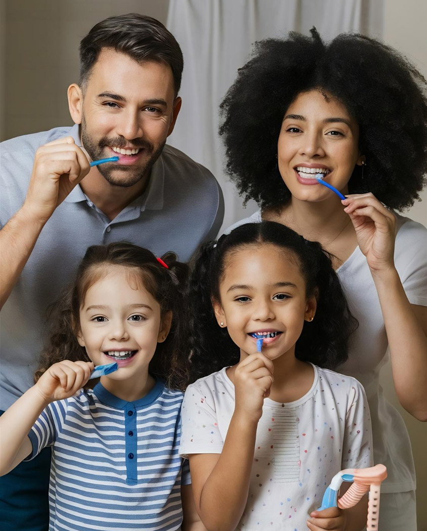 Happy family – scottsdales dentist – faqs Cosmetic dentist in Scottsdale