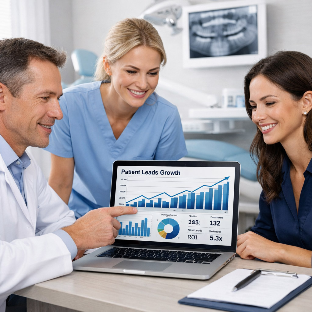 Dental marketing strategy for more patient leads using AI SEO, Google Ads, and conversion-focused website design